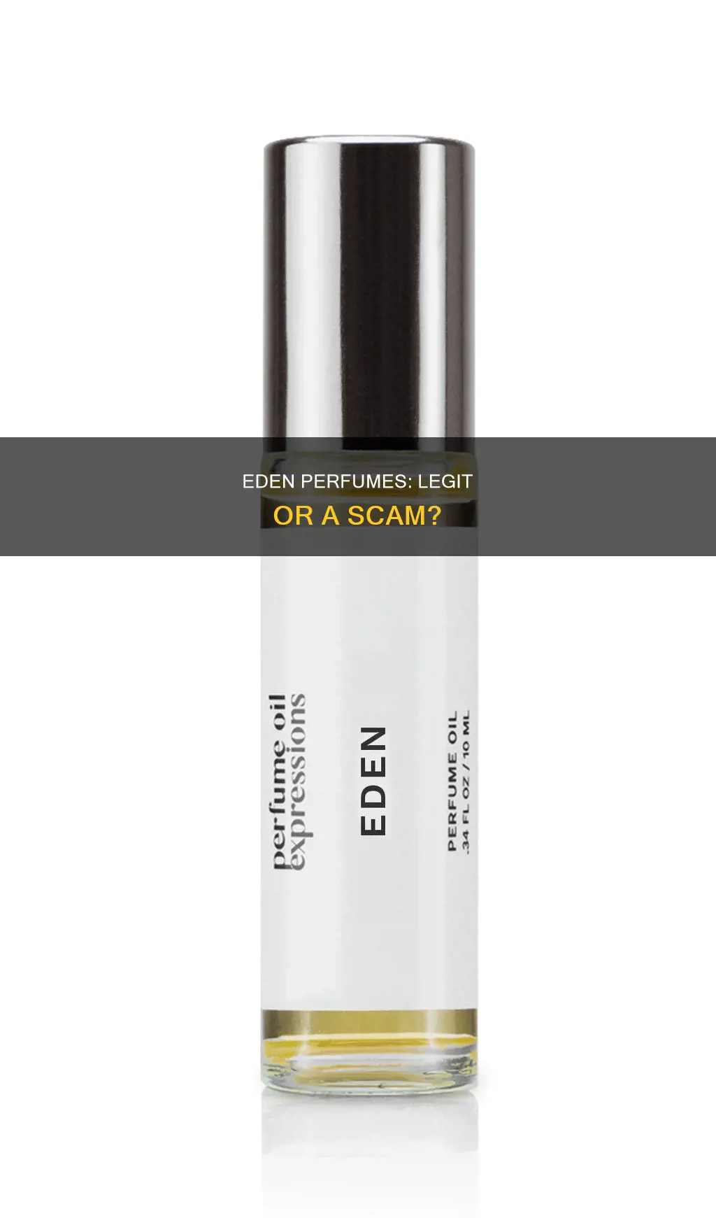 is eden perfumes legit