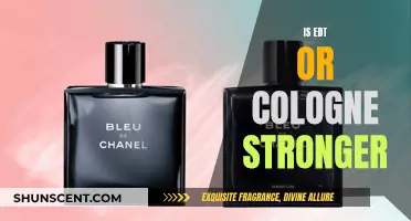 EDT vs Cologne: Which Fragrance Has a Stronger Scent?