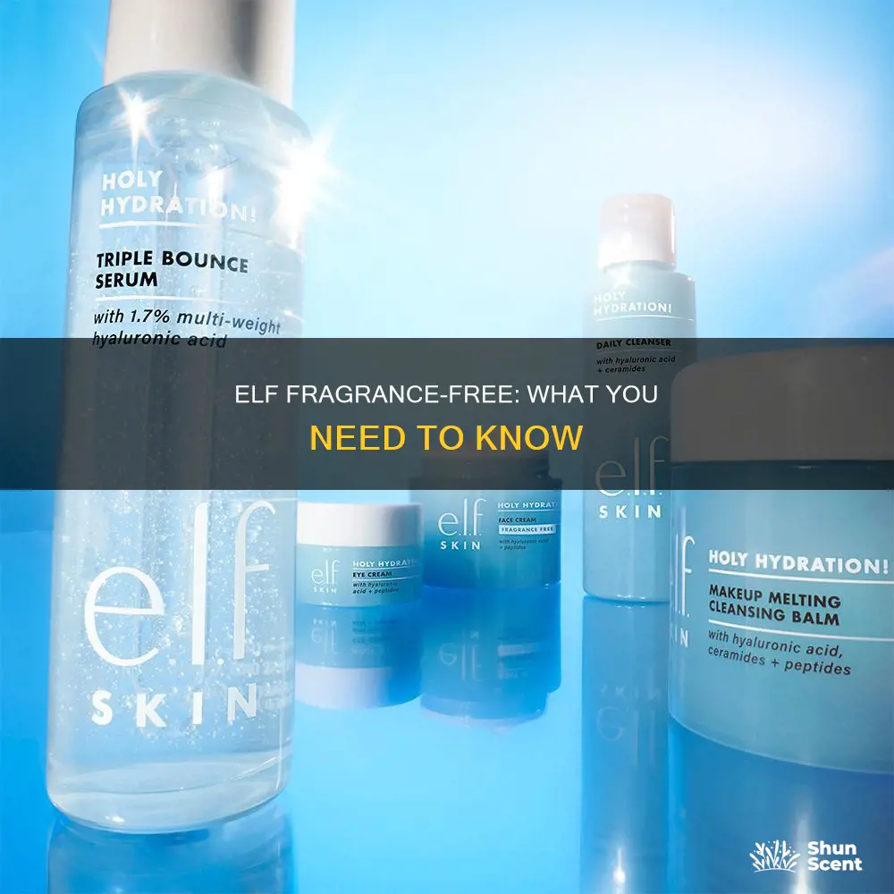 is elf fragrance free