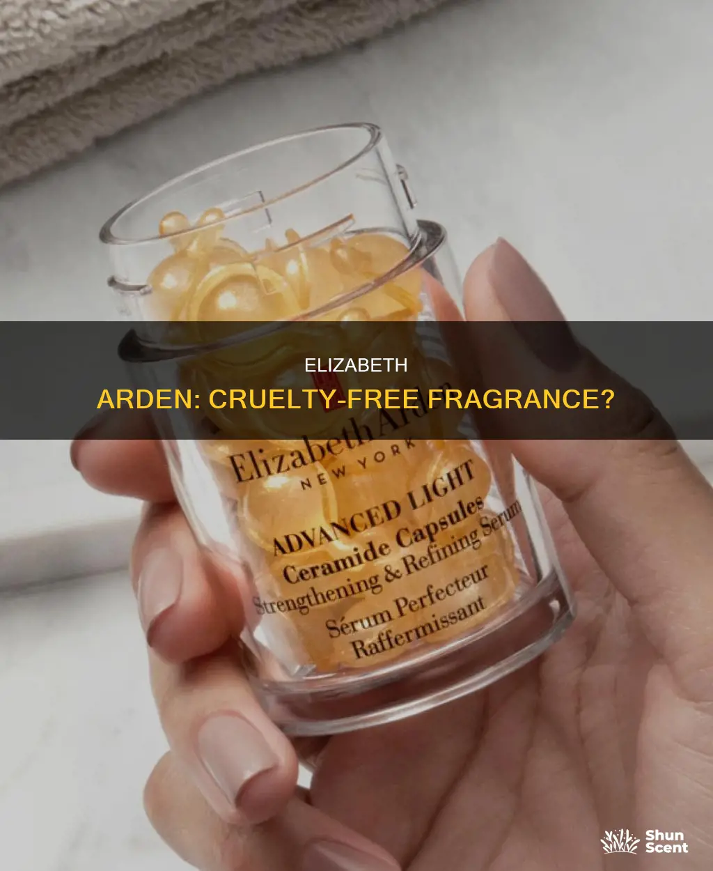 is elizabeth arden perfume cruelty free