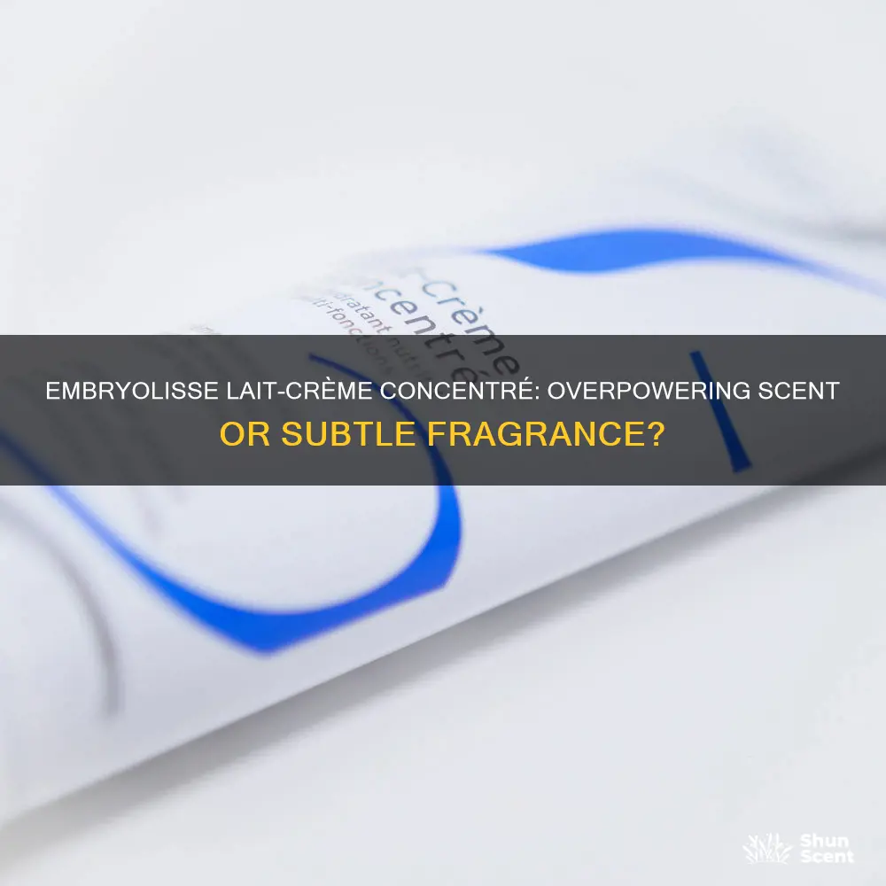 is embryolisse lait-crème concentré strongly fragranced