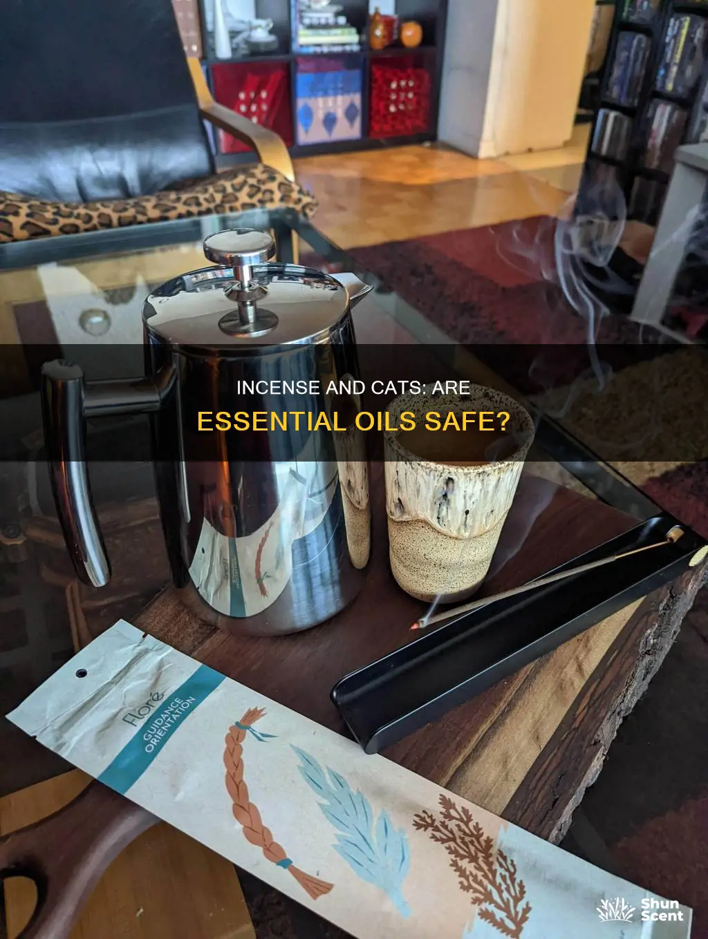 is essential oil incense safe for cats