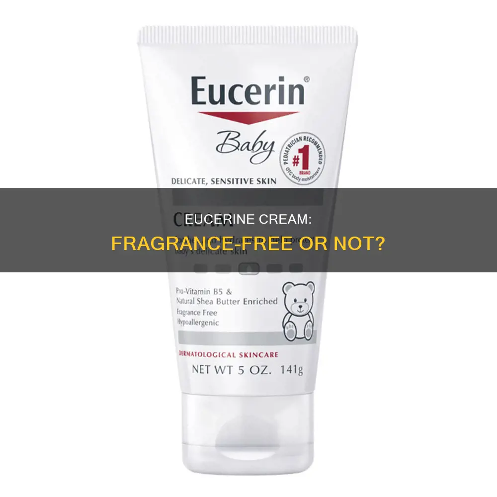 is eucerin cream free of fragrance