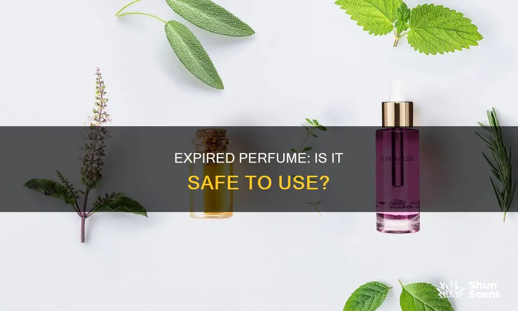 is expired perfume bad