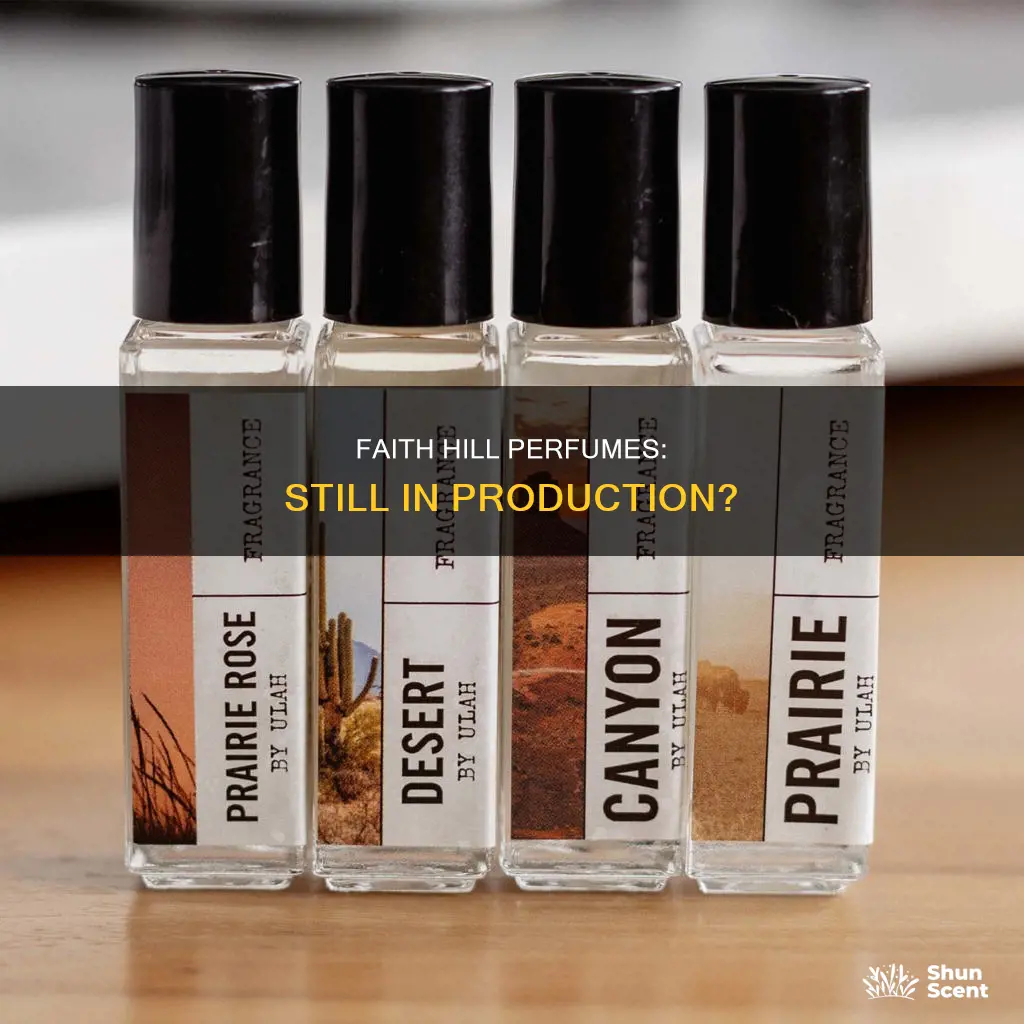 is faith hill perfume still in production