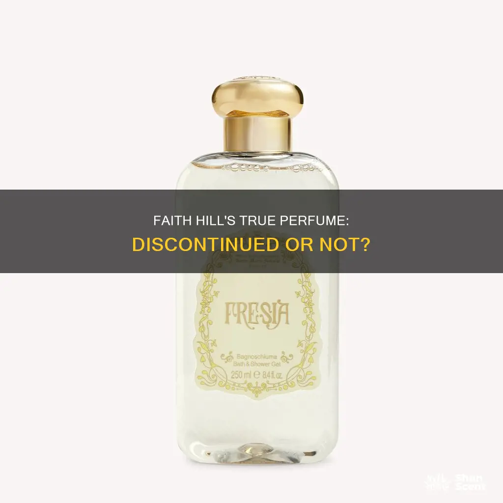 is faith hill true perfume discontinued