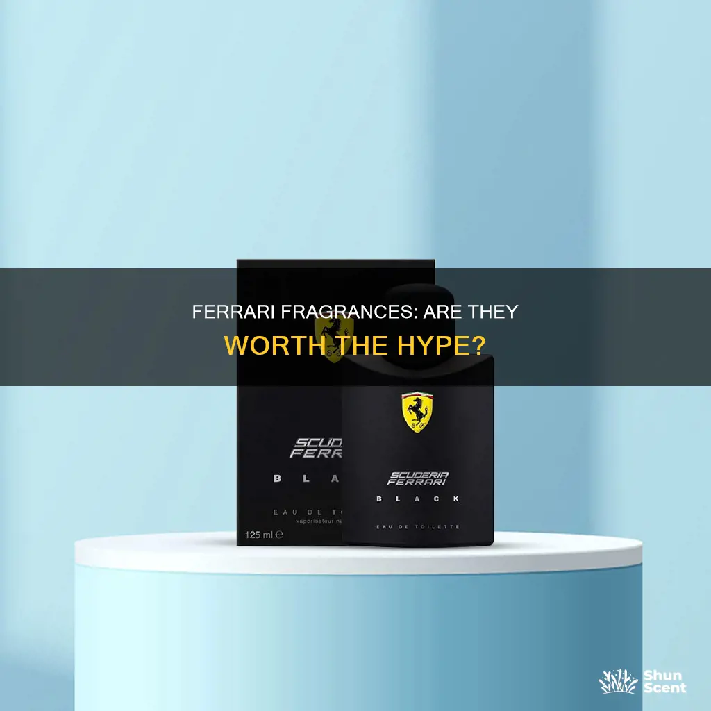is ferrari perfume good