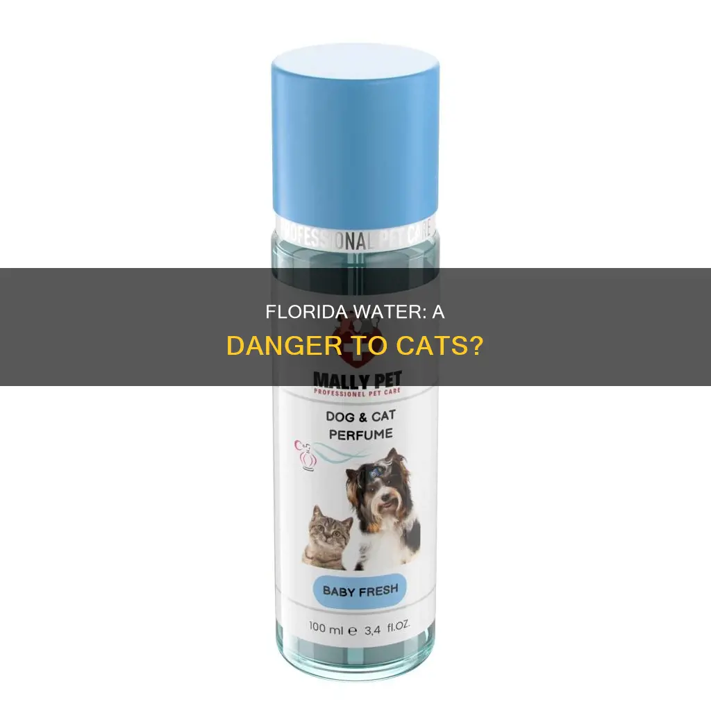 is florida perfume water dangerous to cats