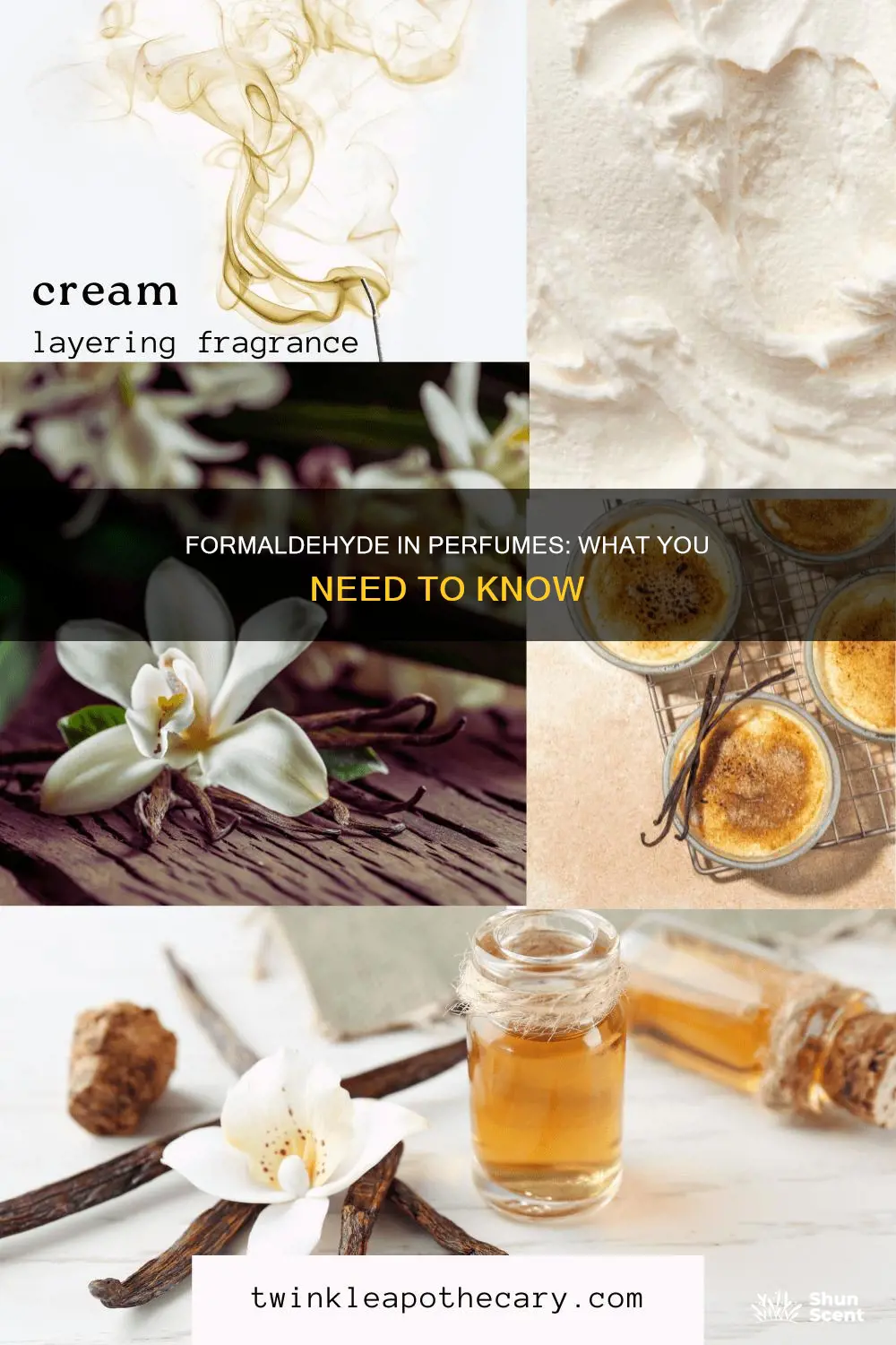 is formaldehyde used in perfume