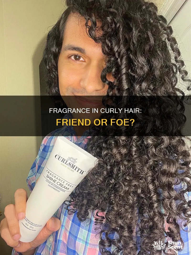is fragrance bad for curly hair