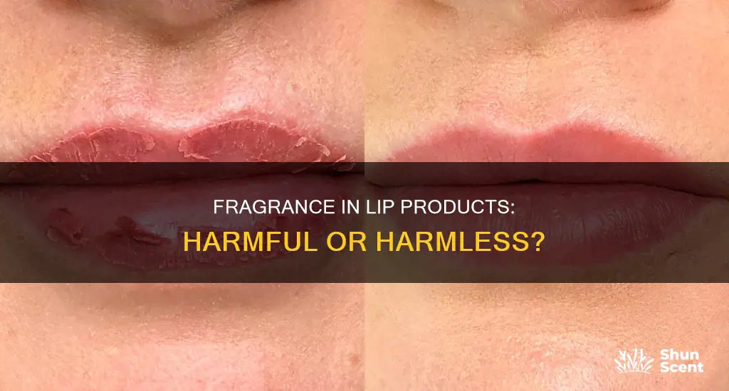 is fragrance bad for lips