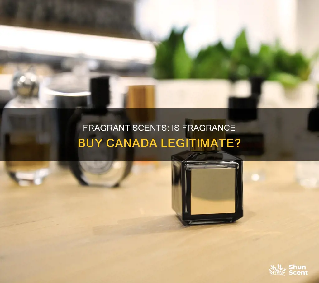 is fragrance buy canada legit