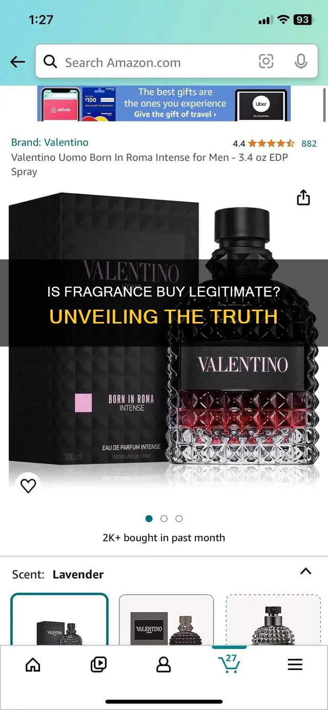 is fragrance buy legitimate