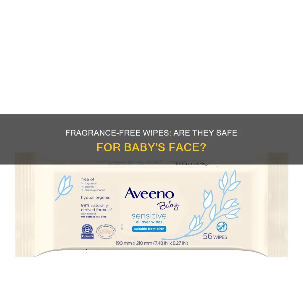 is fragrance free and hypoallergenic baby wipes safe for face