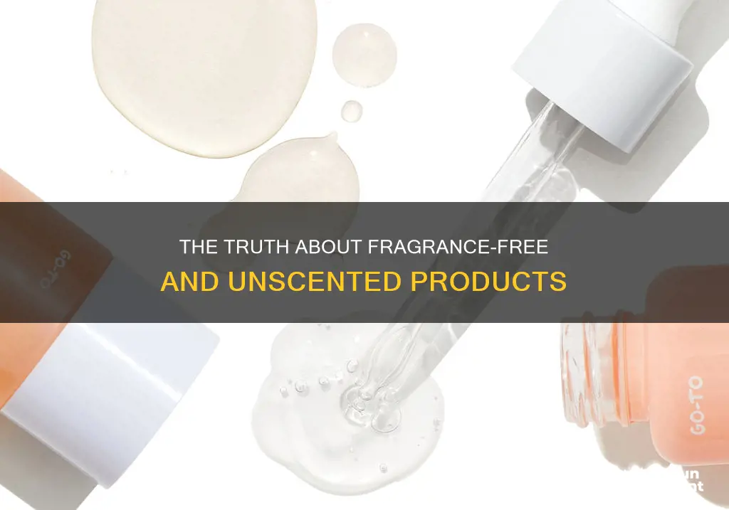 is fragrance free and unscented the same