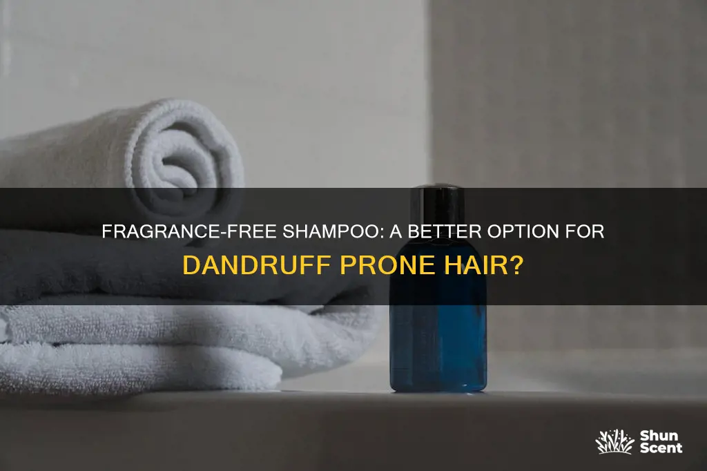 is fragrance free shampoo better for dndruff