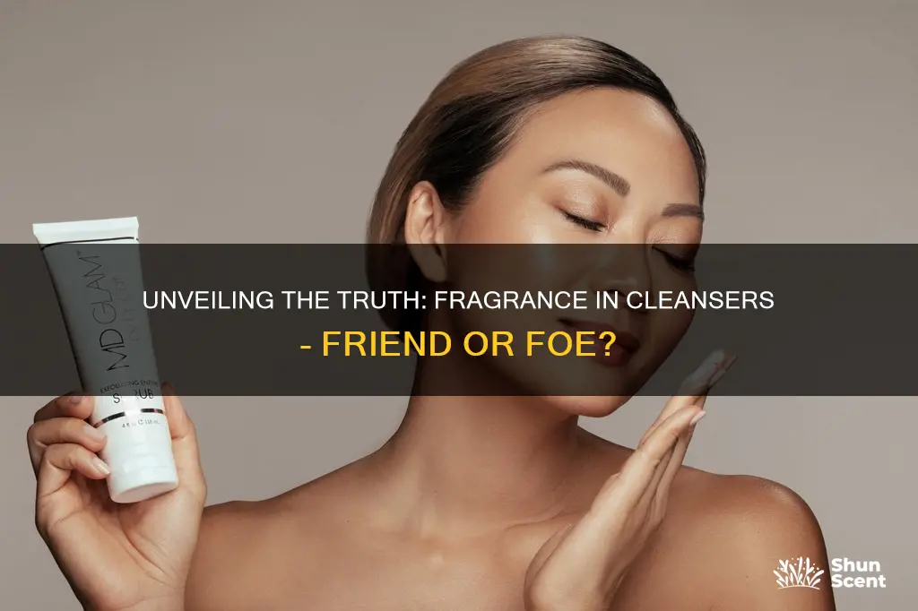 is fragrance in cleanser bad