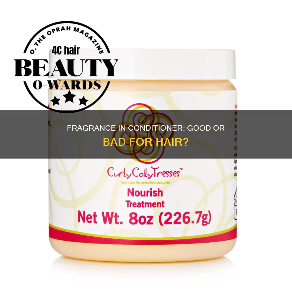 is fragrance in conditioner bad for hair