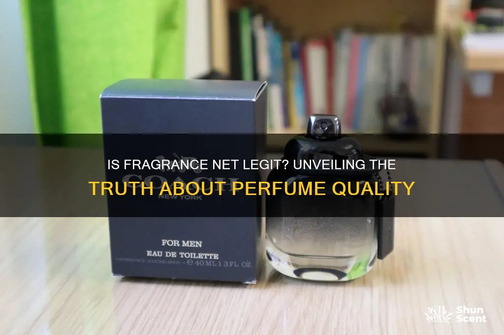 is fragrance net legit perfume