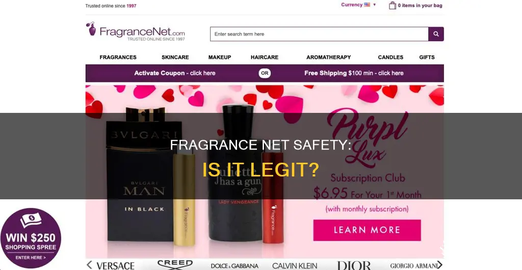 is fragrance net safe