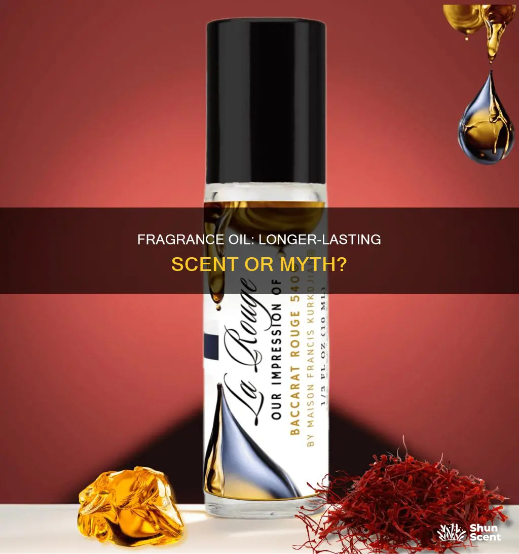 is fragrance oil last longer