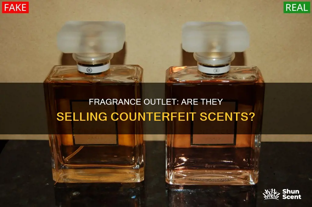 is fragrance outlet counterfeith