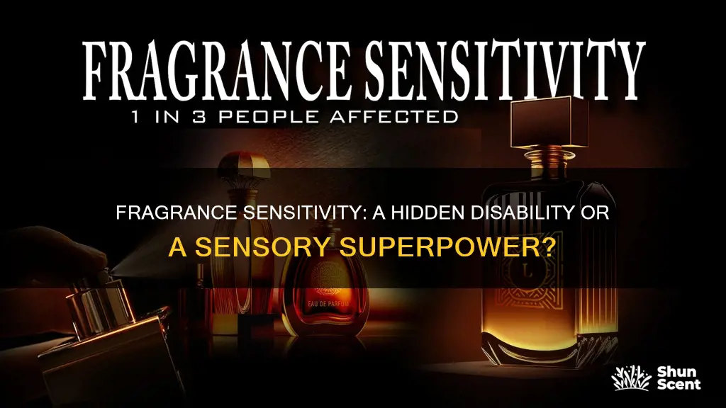 is fragrance sensitivity a disability