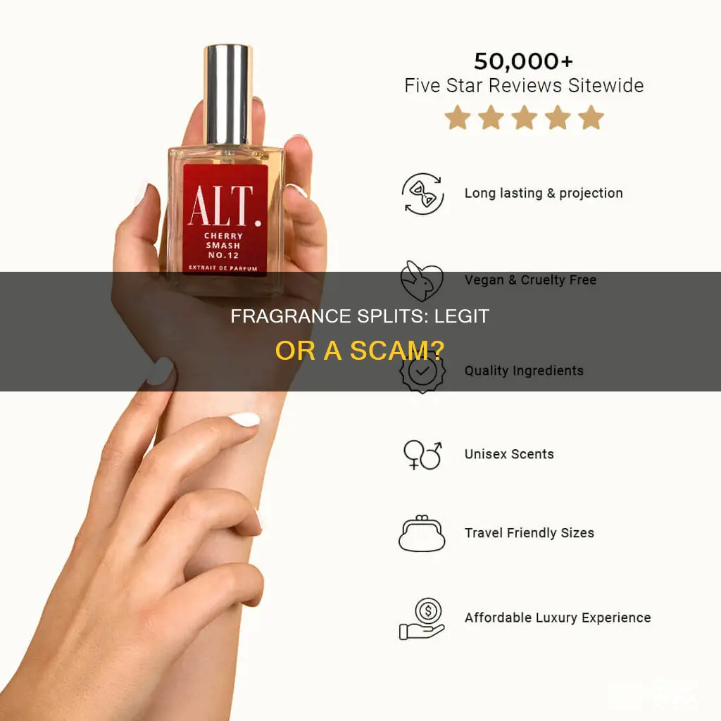 is fragrance split legit