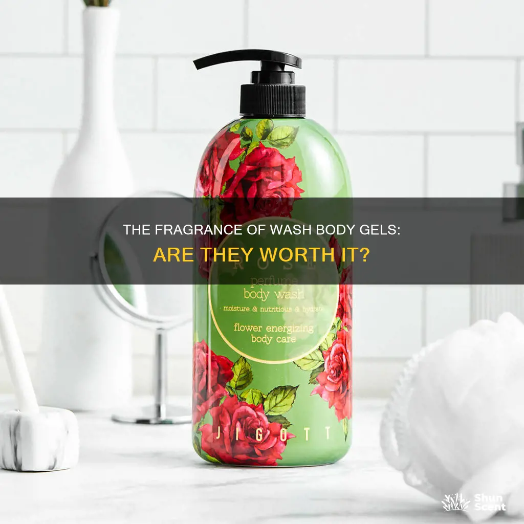 is fragrance wash body gel