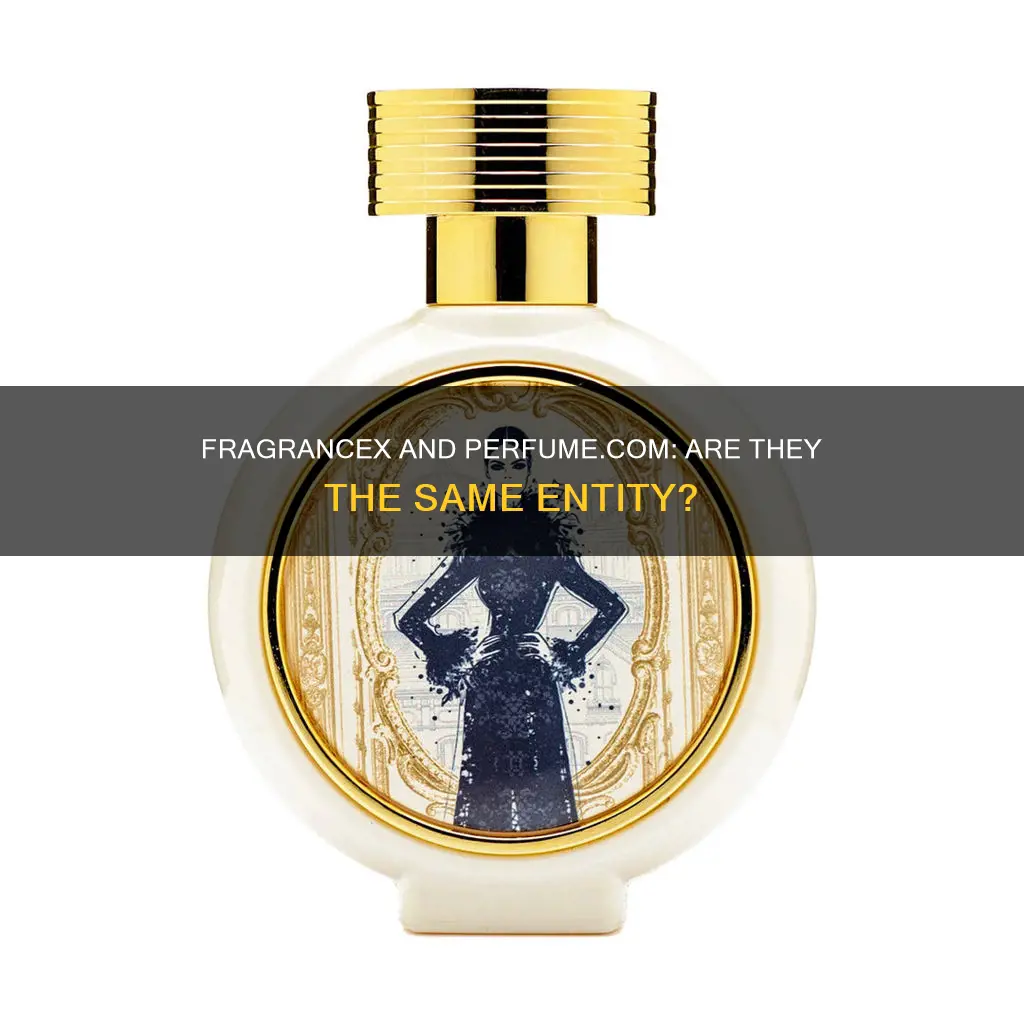is fragrancex and perfume com the same company