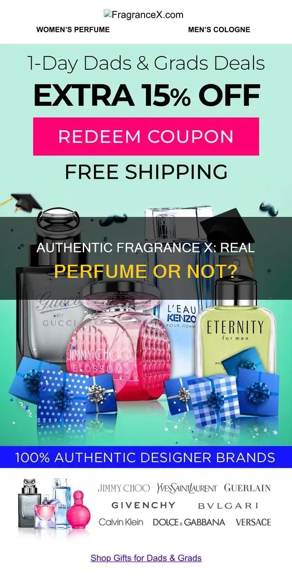 is fragrancex real perfume