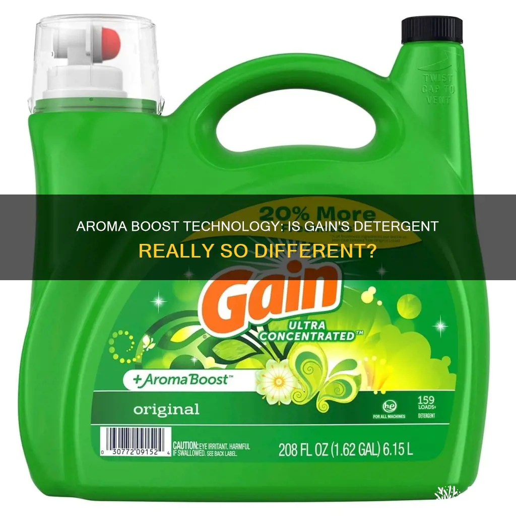 is gain aroma boost a detergent