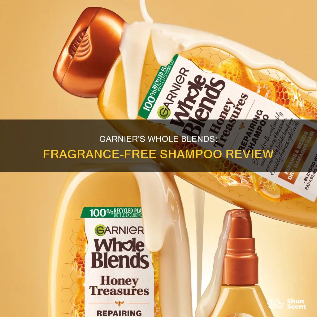 is garnier whole blends shampoo fragrance free