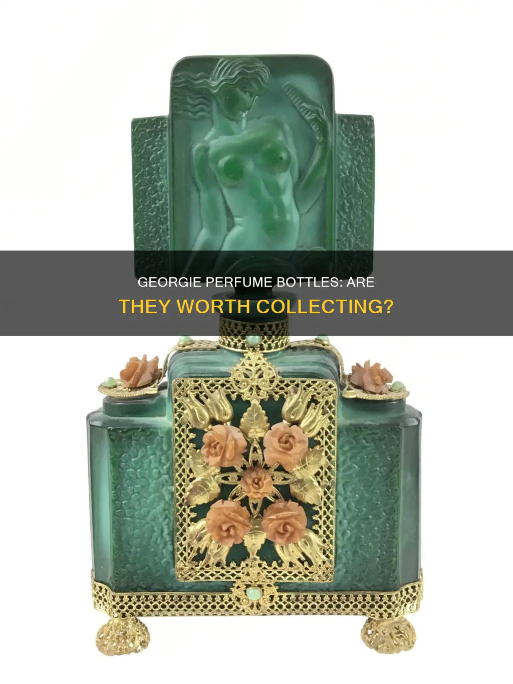 is georgie a collectible perfume bottle