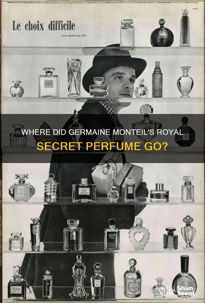 is germaine monteil royal secret perfume discontinued