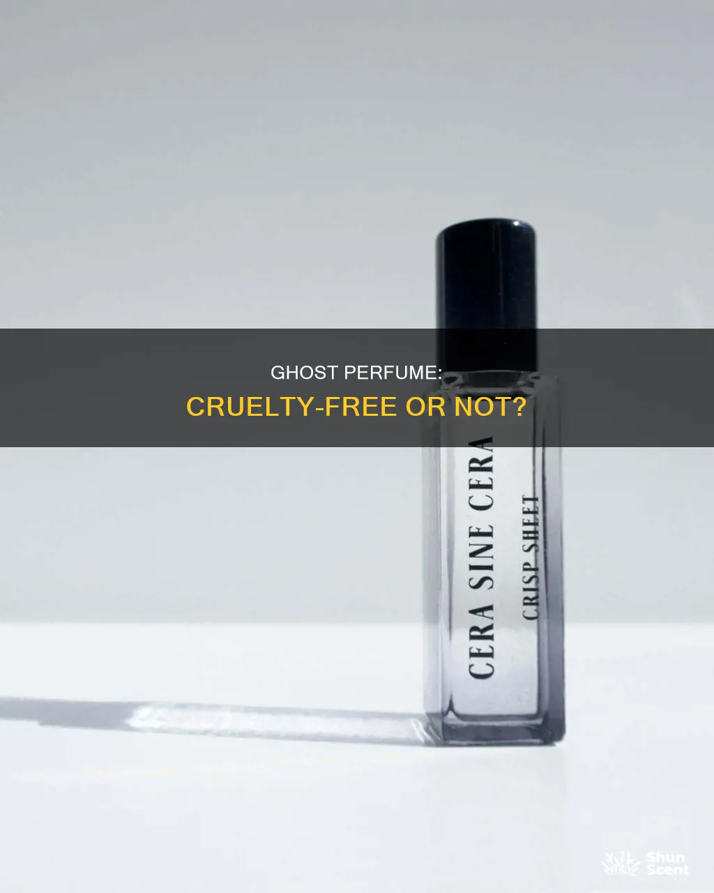 is ghost perfume cruelty free