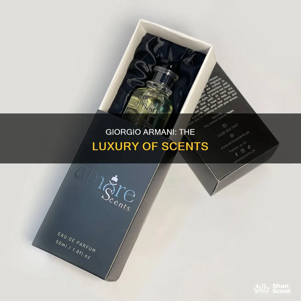 is giorgio armani perfume luxury