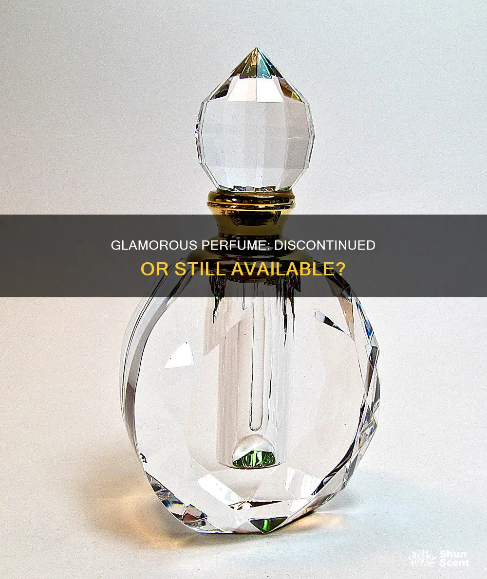 is glamorous perfume discontinued