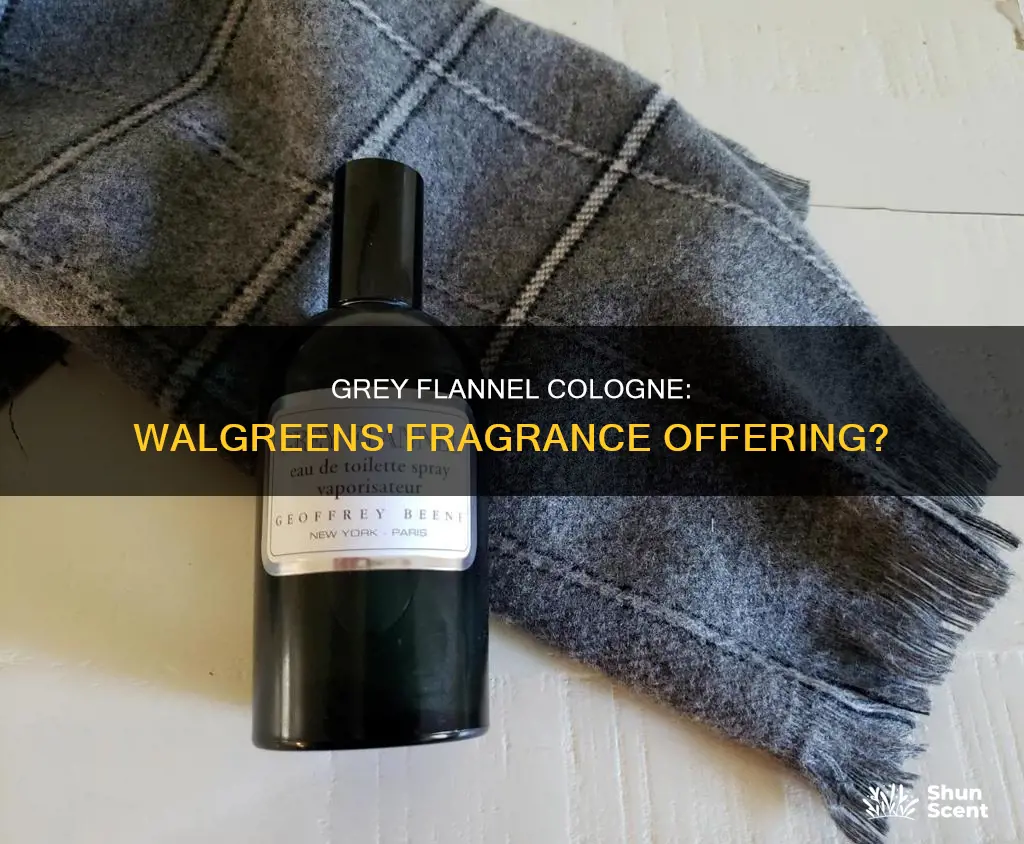 is grey flannel cologne sold in walgreens