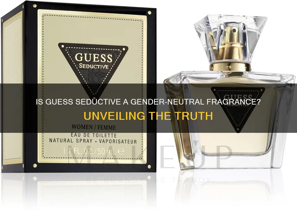 is guess seductive fragrance mist for men or women