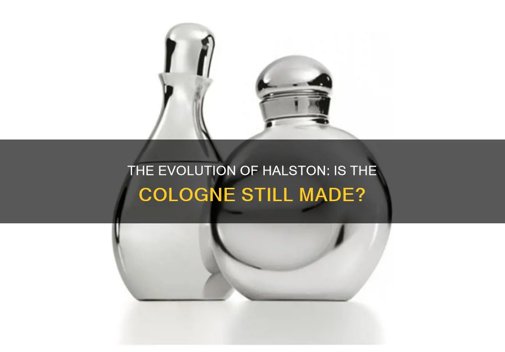 is halston cologne still made