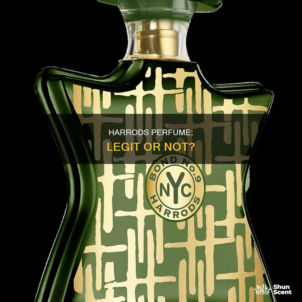 is harrods perfume legit