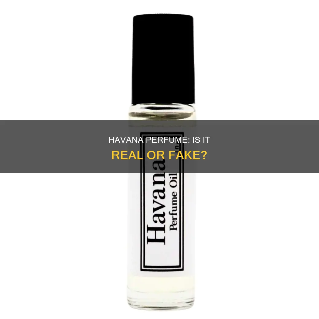 is havana a real perfume