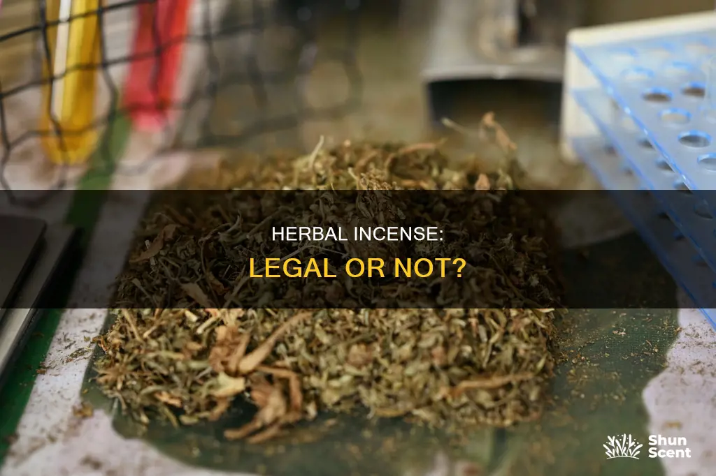 is herbal incense illegal