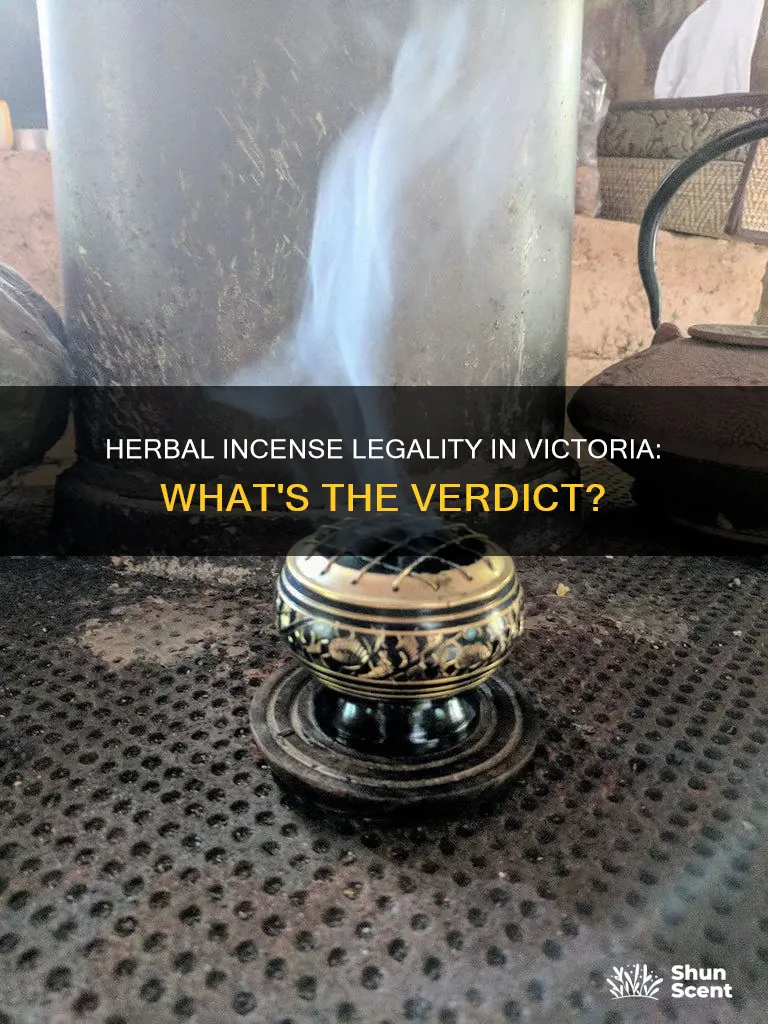 is herbal incense legal in victoria