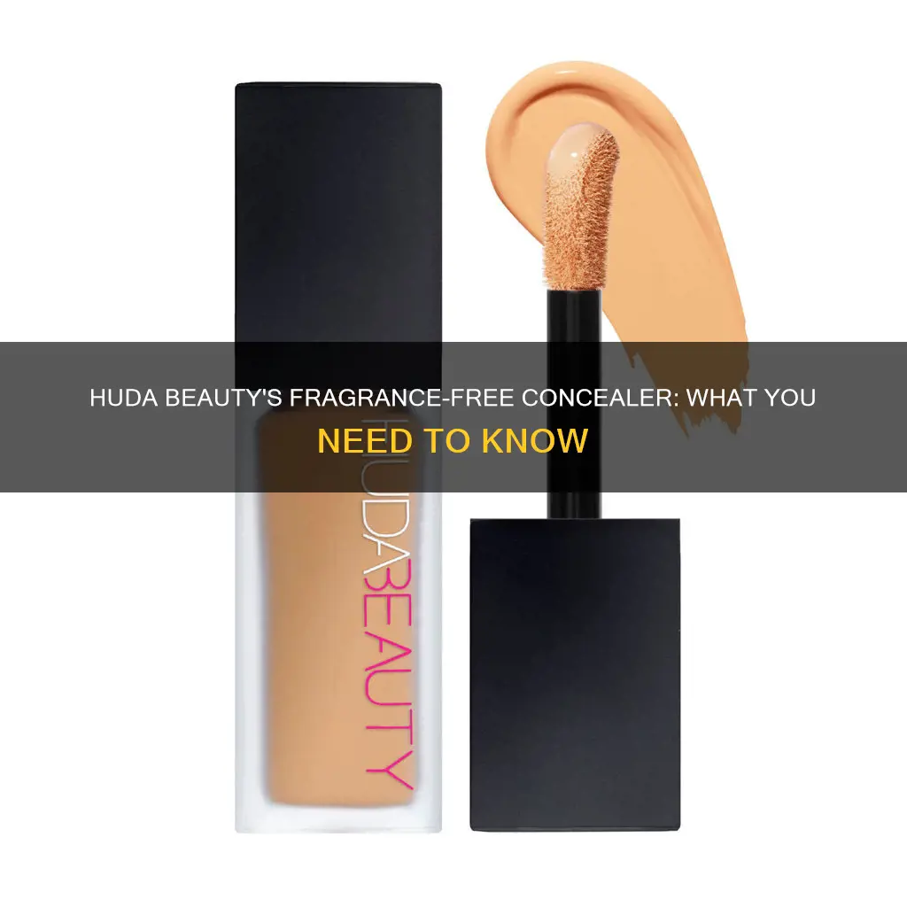 is huda concealer fragrance free