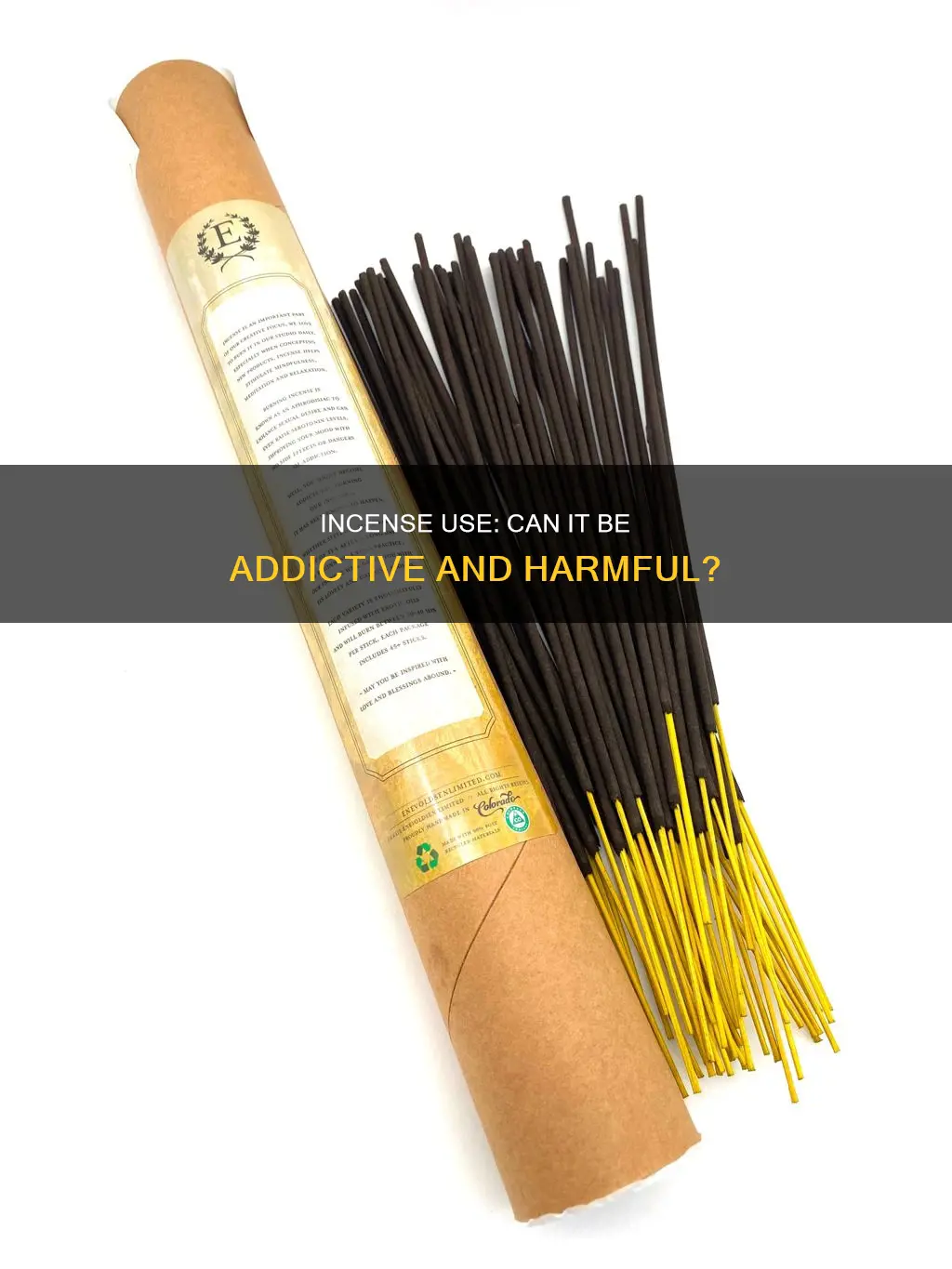 is incense addictive