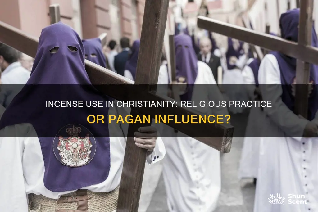 is incense against christianity