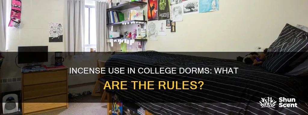 is incense allowed in college dorms