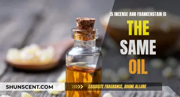 Incense and Frankenstein Oil: Are They the Same?